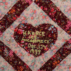 Organ and Tissue Donation, Donor Memorial Quilt (Midwest Transplant Network, Kansas and Missouri)