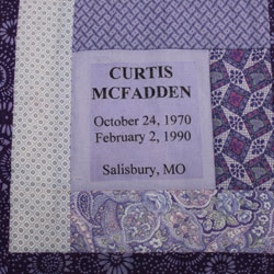 Organ and Tissue Donation, Donor Memorial Quilt (Midwest Transplant Network, Kansas and Missouri)