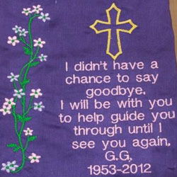 Organ and Tissue Donation, Donor Memorial Quilt (Midwest Transplant Network, Kansas and Missouri)