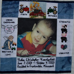 Organ and Tissue Donation, Donor Memorial Quilt (Midwest Transplant Network, Kansas and Missouri)