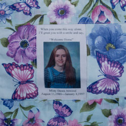 Organ and Tissue Donation, Donor Memorial Quilt (Midwest Transplant Network, Kansas and Missouri)