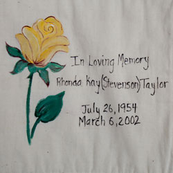 Organ and Tissue Donation, Donor Memorial Quilt (Midwest Transplant Network, Kansas and Missouri)