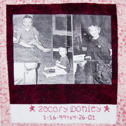 Organ and Tissue Donation, Donor Memorial Quilt (Midwest Transplant Network, Kansas and Missouri)