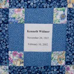 Organ and Tissue Donation, Donor Memorial Quilt (Midwest Transplant Network, Kansas and Missouri)