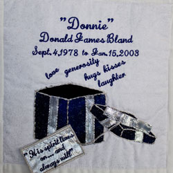 Organ and Tissue Donation, Donor Memorial Quilt (Midwest Transplant Network, Kansas and Missouri)