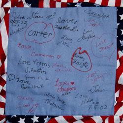 Organ and Tissue Donation, Donor Memorial Quilt (Midwest Transplant Network, Kansas and Missouri)