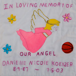 Organ and Tissue Donation, Donor Memorial Quilt (Midwest Transplant Network, Kansas and Missouri)