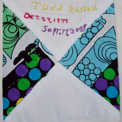 Organ and Tissue Donation, Donor Memorial Quilt (Midwest Transplant Network, Kansas and Missouri)