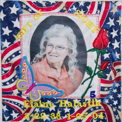 Organ and Tissue Donation, Donor Memorial Quilt (Midwest Transplant Network, Kansas and Missouri)