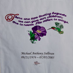 Organ and Tissue Donation, Donor Memorial Quilt (Midwest Transplant Network, Kansas and Missouri)