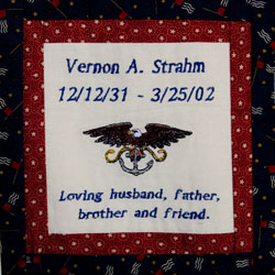 Organ and Tissue Donation, Donor Memorial Quilt (Midwest Transplant Network, Kansas and Missouri)