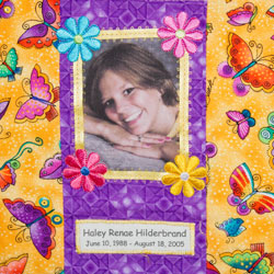 Organ and Tissue Donation, Donor Memorial Quilt (Midwest Transplant Network, Kansas and Missouri)