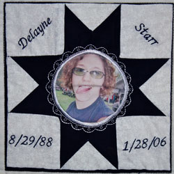 Organ and Tissue Donation, Donor Memorial Quilt (Midwest Transplant Network, Kansas and Missouri)
