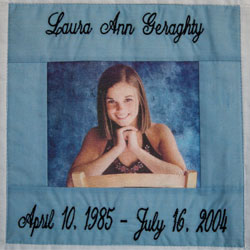 Organ and Tissue Donation, Donor Memorial Quilt (Midwest Transplant Network, Kansas and Missouri)