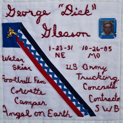 Organ and Tissue Donation, Donor Memorial Quilt (Midwest Transplant Network, Kansas and Missouri)