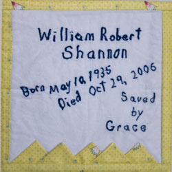 Organ and Tissue Donation, Donor Memorial Quilt (Midwest Transplant Network, Kansas and Missouri)