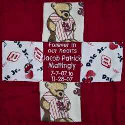 Organ and Tissue Donation, Donor Memorial Quilt (Midwest Transplant Network, Kansas and Missouri)