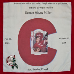 Organ and Tissue Donation, Donor Memorial Quilt (Midwest Transplant Network, Kansas and Missouri)