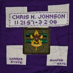 Organ and Tissue Donation, Donor Memorial Quilt (Midwest Transplant Network, Kansas and Missouri)