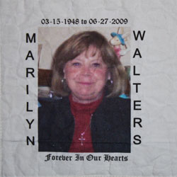 Organ and Tissue Donation, Donor Memorial Quilt (Midwest Transplant Network, Kansas and Missouri)