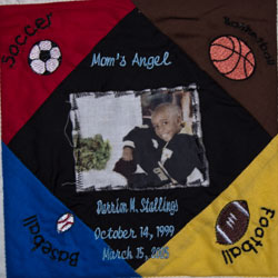Organ and Tissue Donation, Donor Memorial Quilt (Midwest Transplant Network, Kansas and Missouri)