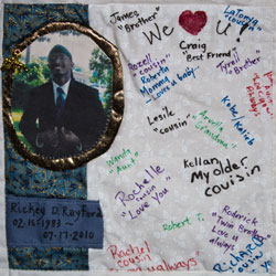 Organ and Tissue Donation, Donor Memorial Quilt (Midwest Transplant Network, Kansas and Missouri)