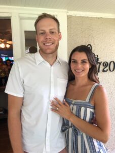Joey & Audrey Sughroue engaged.