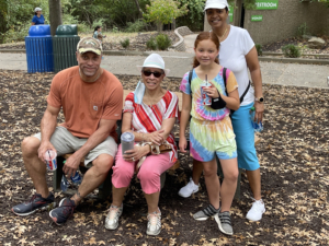 Monroe and family
