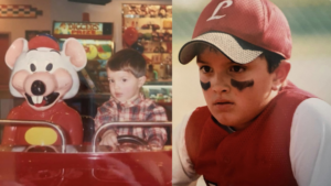 Jake Reed as a kid.